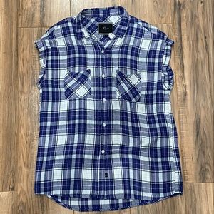 Woman’s Rails Brand Size Small Plaid Top. ORIGINALLY $158 PERFECT CONDITION